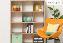 rak buku untuk furniture rumah kayu