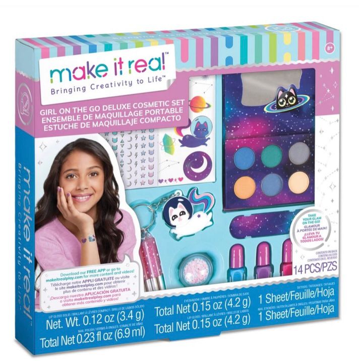 Make It Real Mainan Kosmetik Girl On The Go