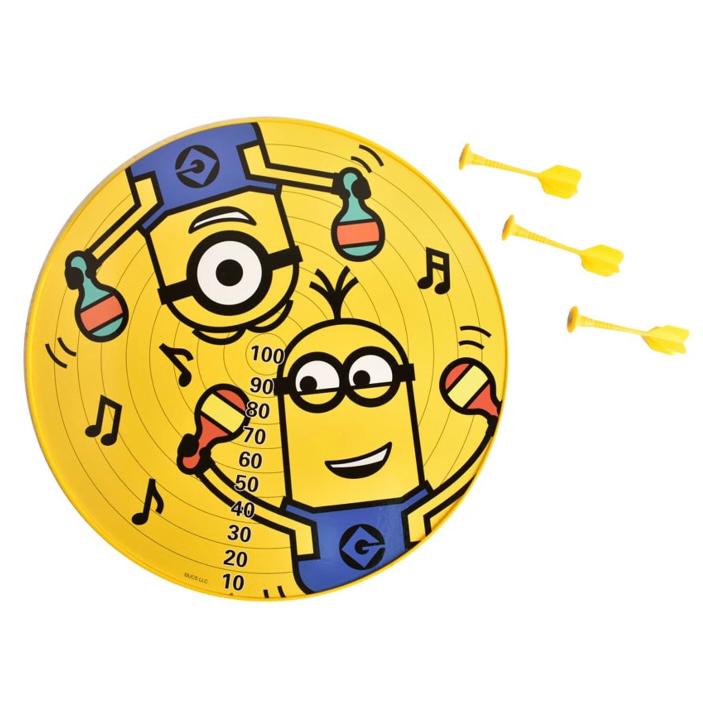 Minion Dartboard Dengan Dart Magnetik