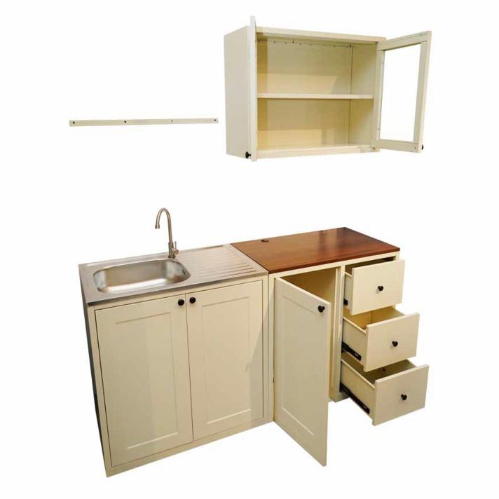 Scott Kitchen Set Metal - Putih
