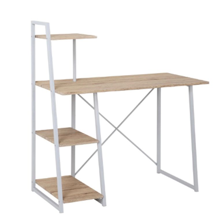 model rak menyatu meja kerja