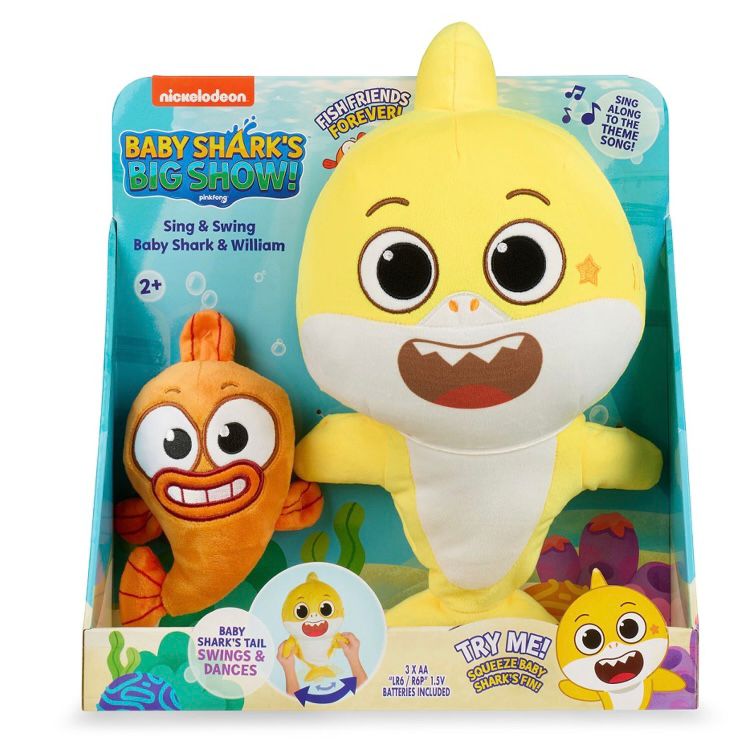 channel youtube anak Wowe-baby Shark & William Plush 61337