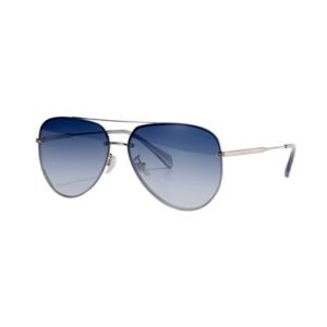 kacamata aviator steel biru