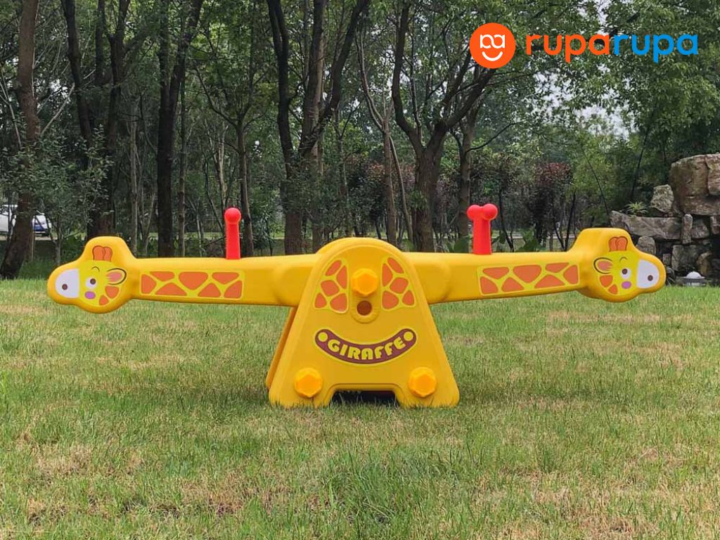 mainan outdoor jungkat-jungkit