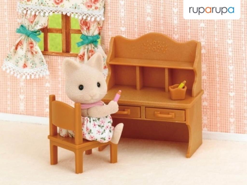 menyimpan sylvanian families