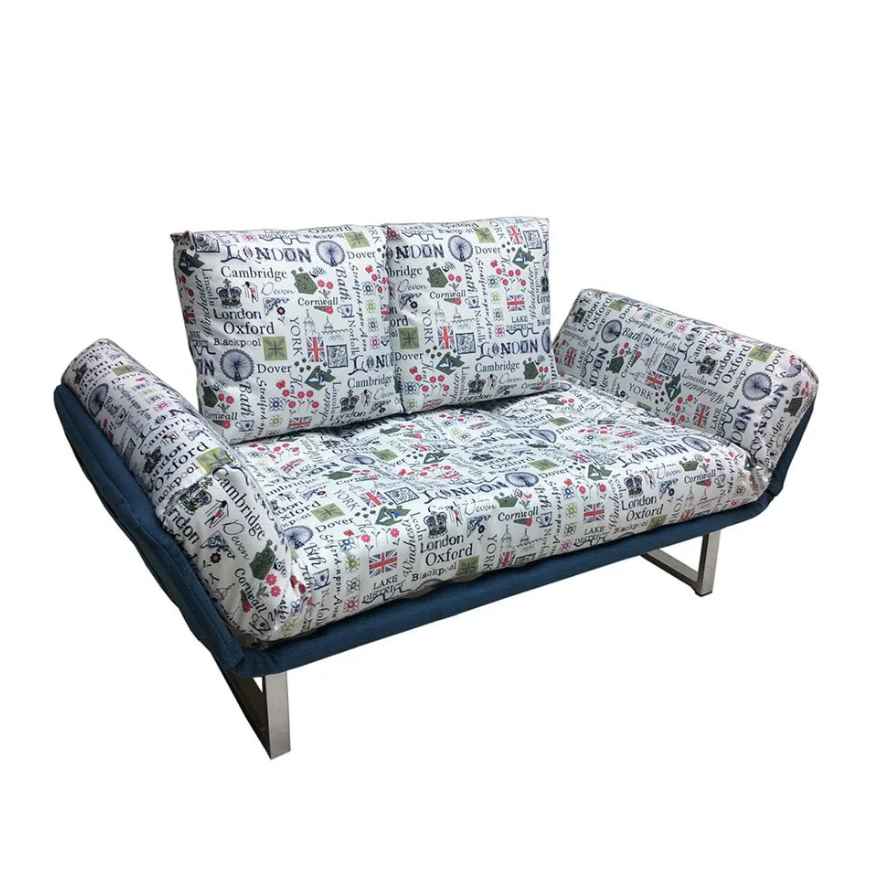Dixie London Sofa Tidur Fabric - Putih