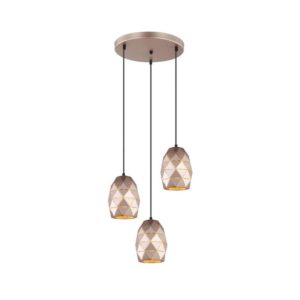Horton Lampu Gantung Hias 3l - Rose Gold