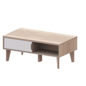 Nordika Meja Tamu - Cokelat