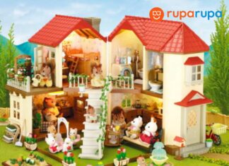 Sylvanian Families Boneka City House With Lights Renewal