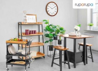 Desain dapur terbuka