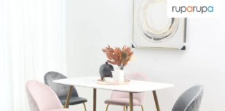 Warna meja makan minimalis