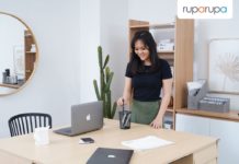 cara merapikan meja kerja