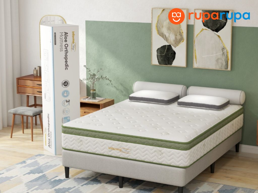 material kasur aloe fabric