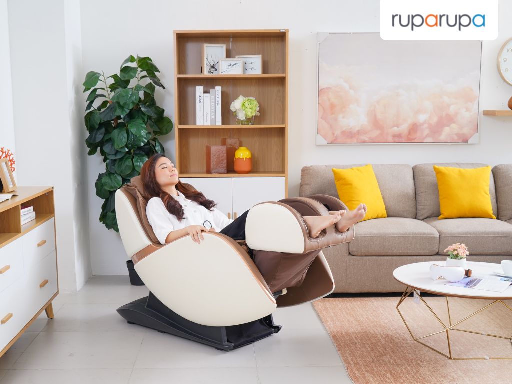 perlengkapan relaksasi kursi pijat