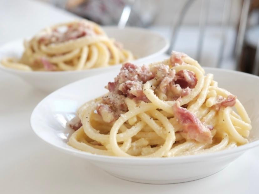 resep spaghetti carbonara tanpa susu