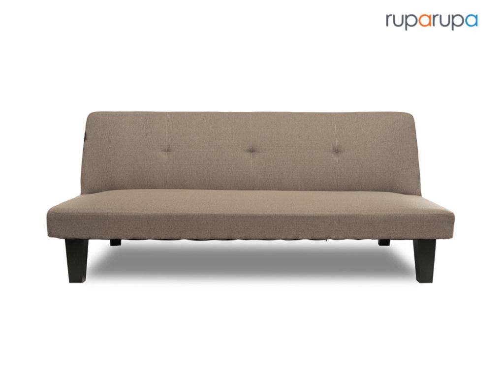 sofa bed cokelat chesnut