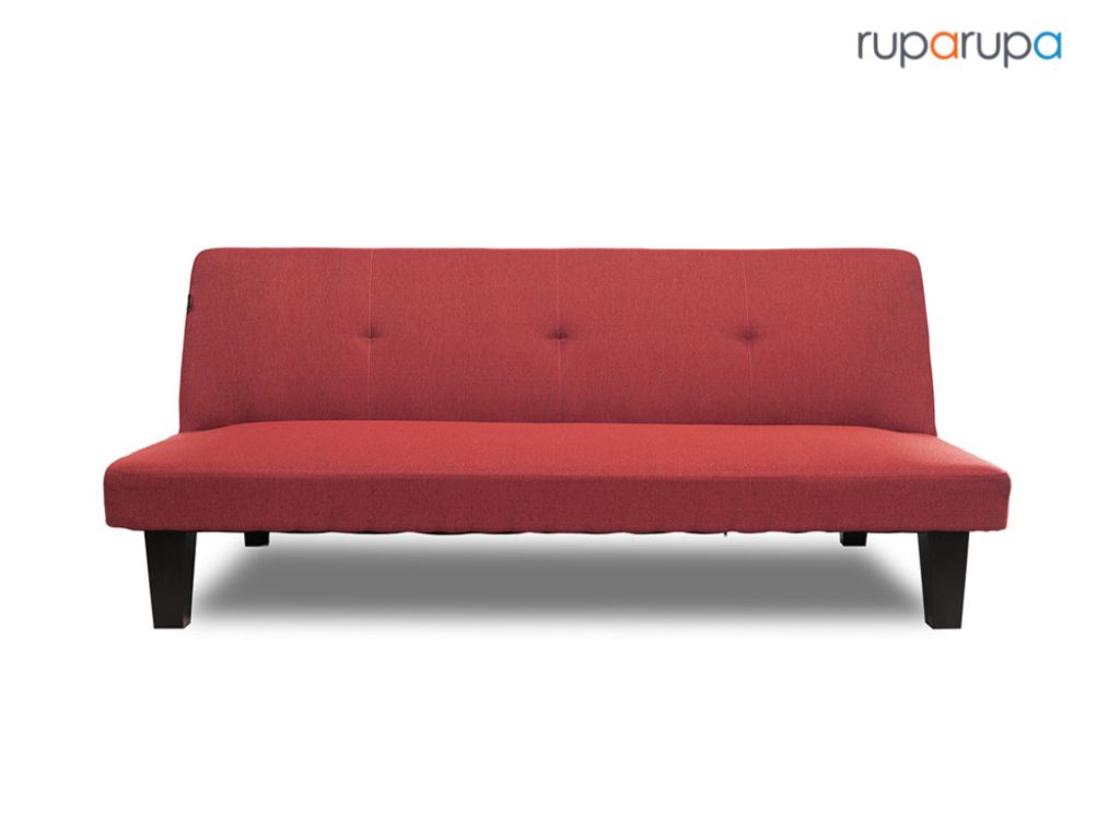 sofa bed merah di bawah 1 juta
