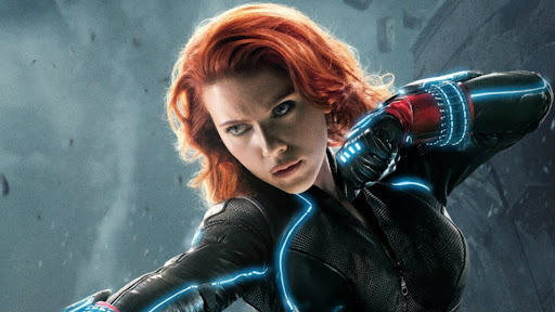 superhero wanita black widow