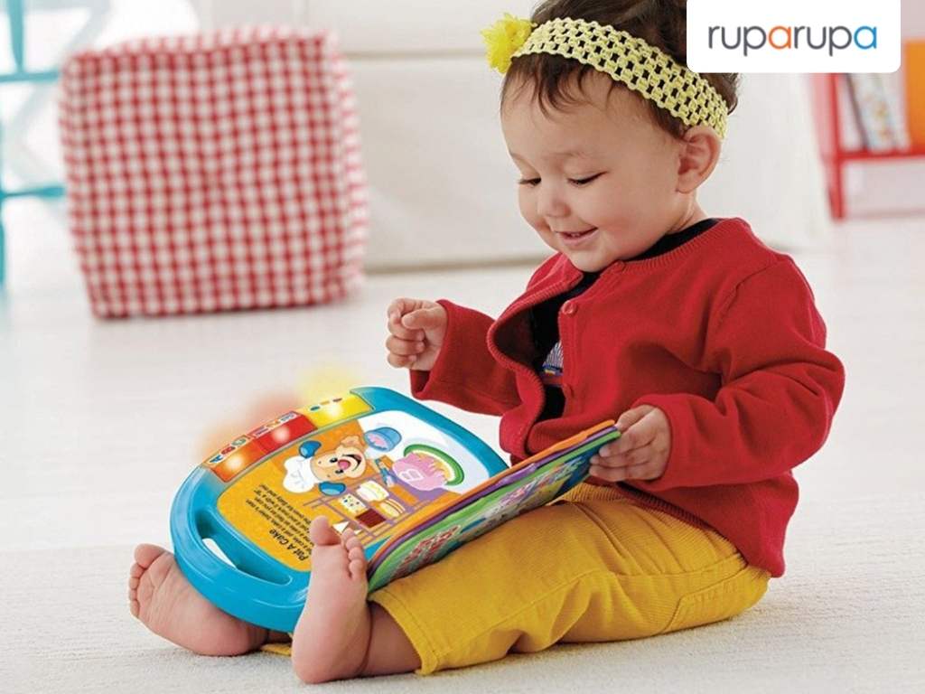 Fisher Price Mainan Bayi Learn Story Book