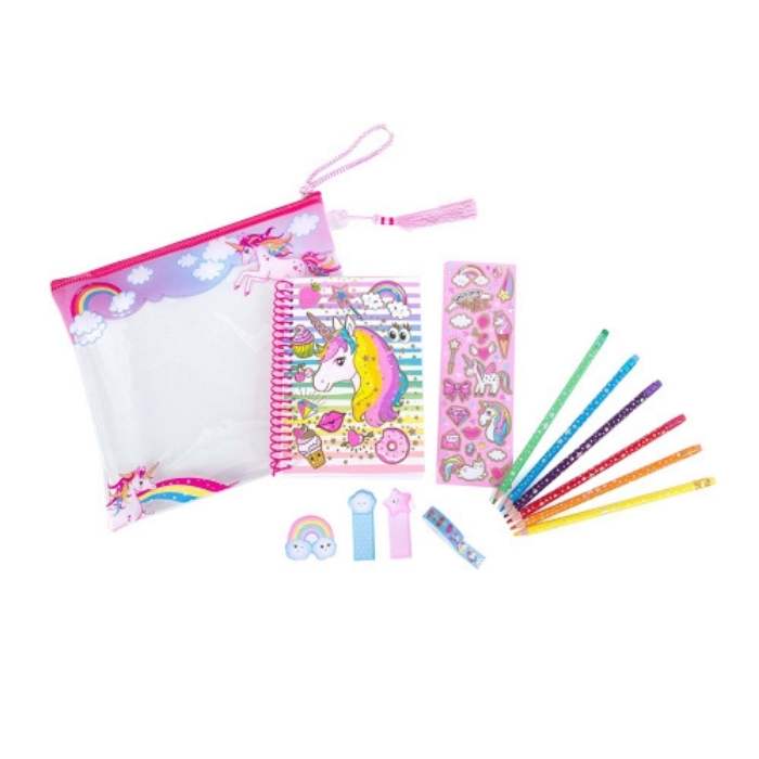 mainan menggambar dan mewarnai Hotfocus-coloring Journal Set Uc