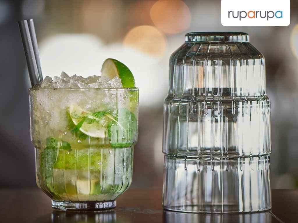 jenis gelas rock atau lowball