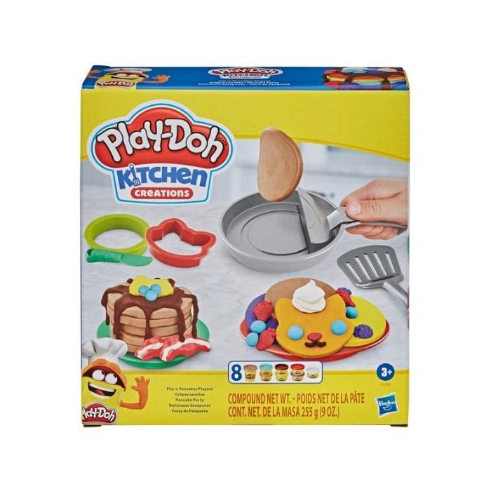 Mainan Playdoh-pancakes