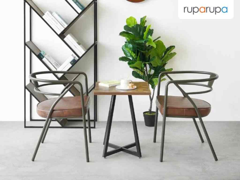 meja kafe untuk ruang tamu