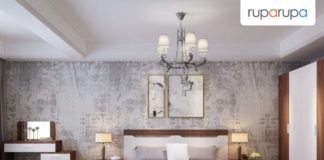 Onyx V Set Tempat Tidur King - Putih Walnut