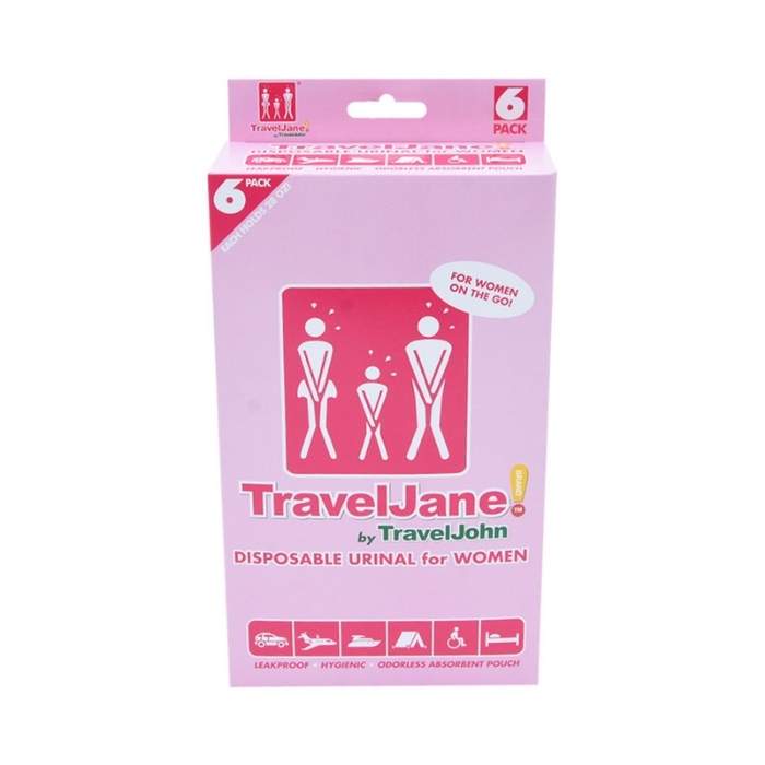 Traveljane Kantung Urin Wanita 800 Ml 6 Pcs