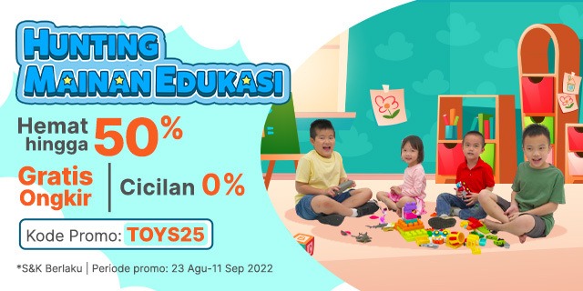 banner hunting mainan edukasi