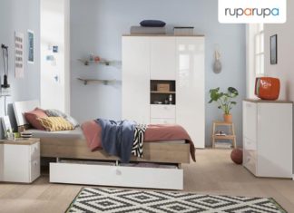 desain kamar tidur kecil 2x2