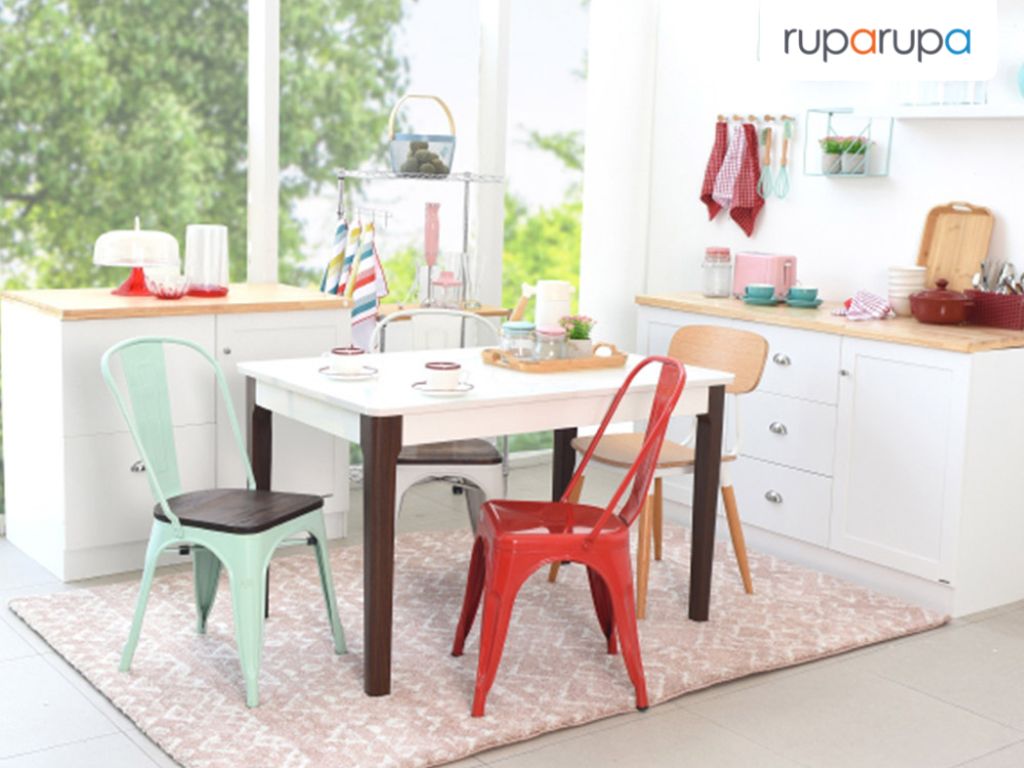 meja makan extendable multifungsi