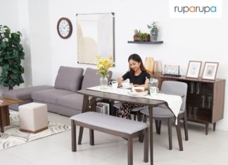 meja makan multifungsi