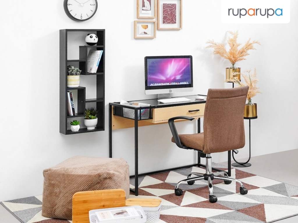 Eizo Meja Kantor - Hitam