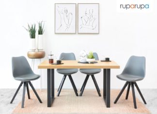 ruang makan scandinavian