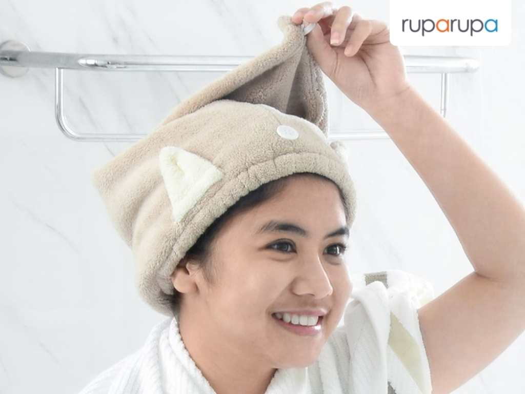 cara mengeringkan rambut