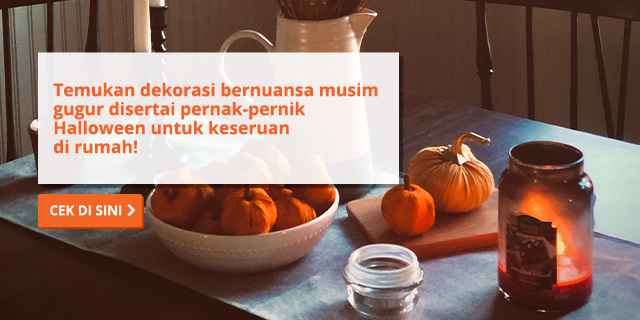 banner inspirasi dekorasi musim gugur