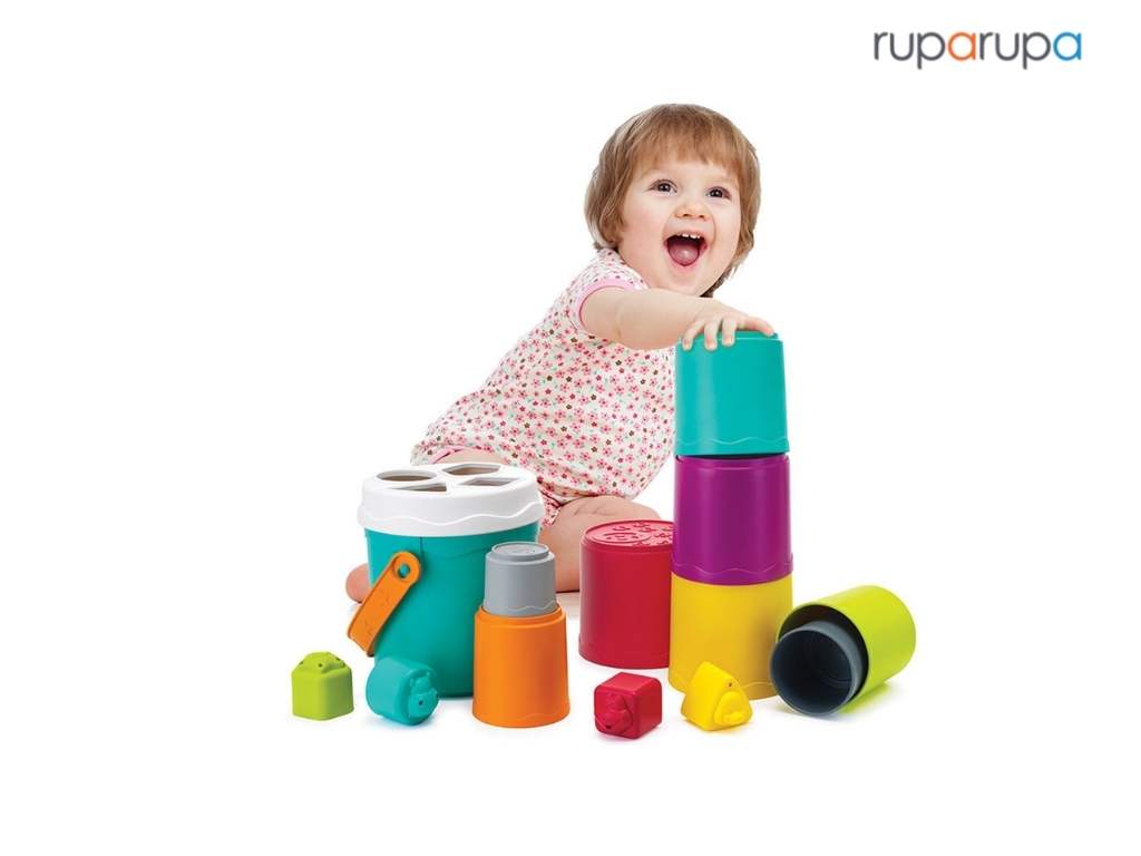 Bkids Shape Sorting Stack Nest