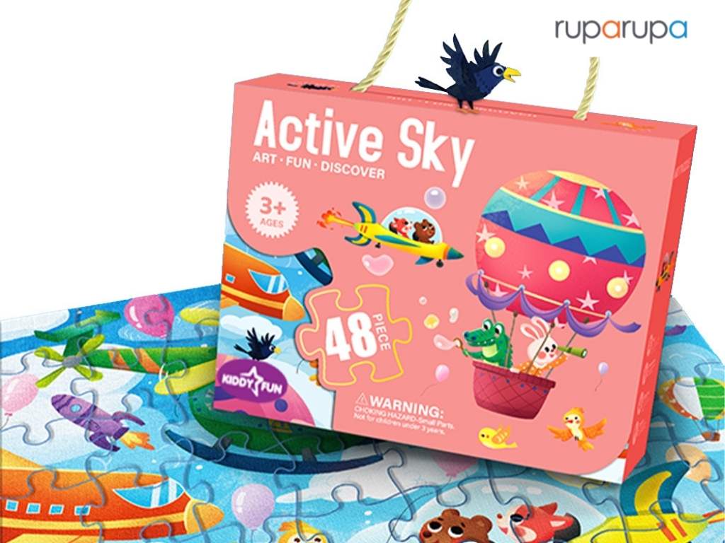 Kiddy Fun Active Sky Puzzle