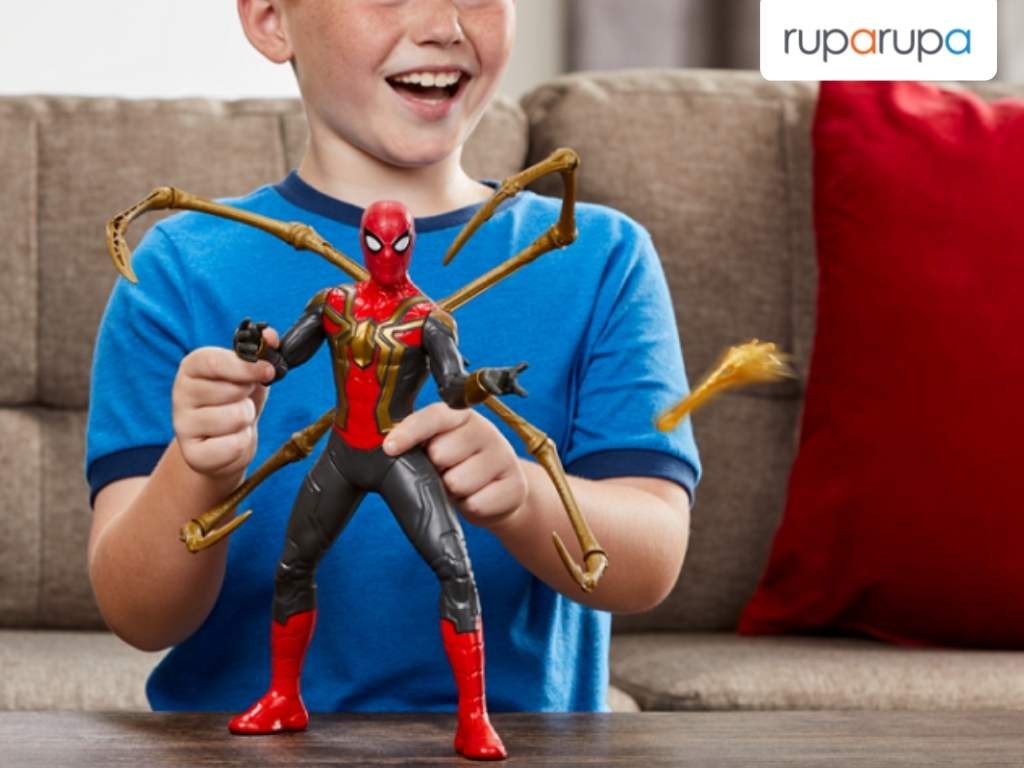 kado natal untuk keponakan Marvel Spiderman Movie Feature Mainan Figure