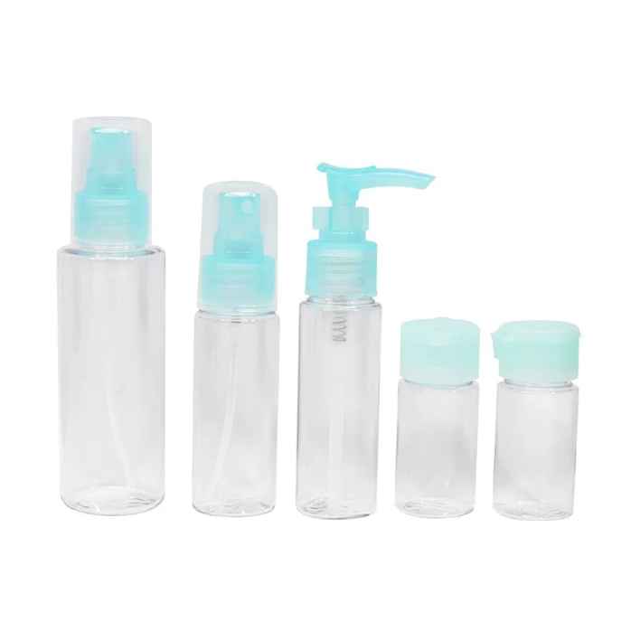 Passport Botol Travel 5 Pcs - Biru