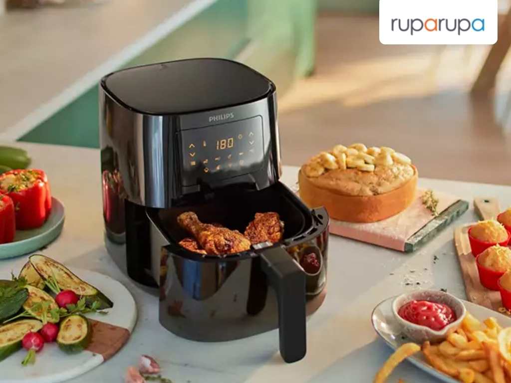 Philips 4.1 Ltr Air Fryer Hd925290 - Hitam