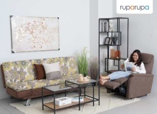 rekomendasi sofa cokelat