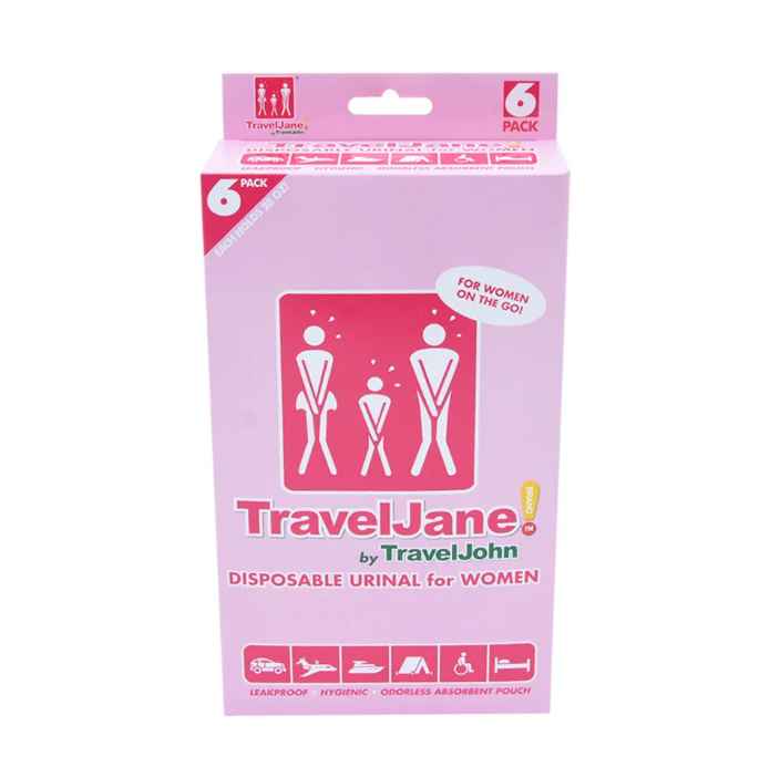 Traveljane Kantung Urin Wanita 800 Ml 6 Pcs