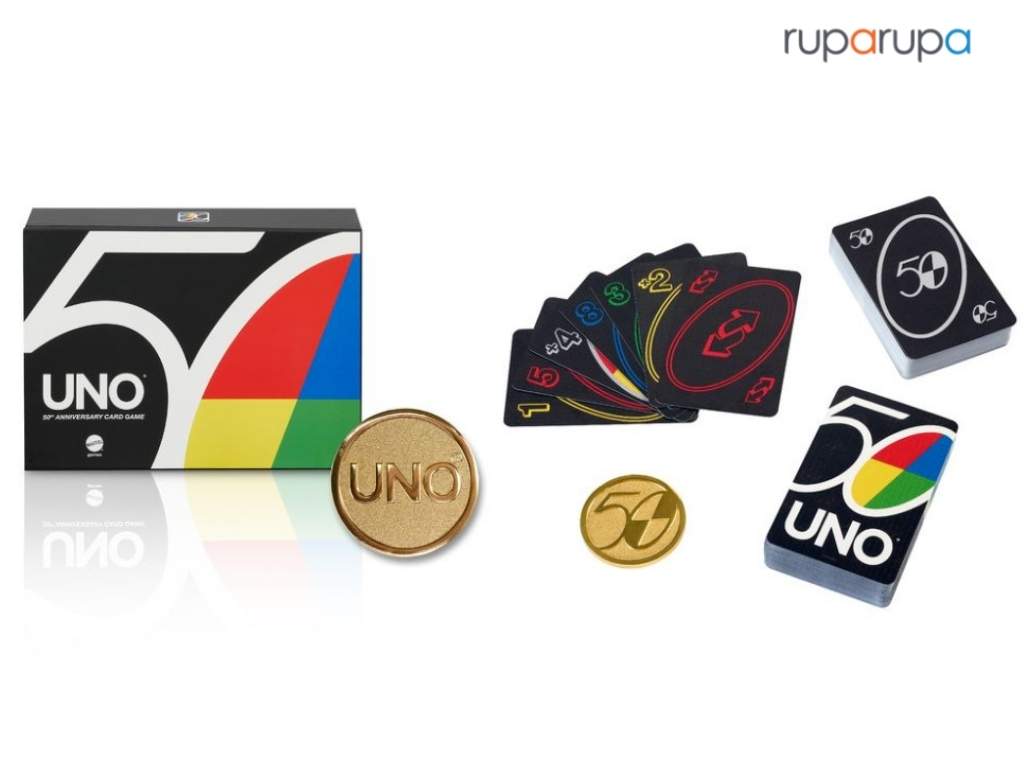 mainan Uno Cards Premium Gxj94