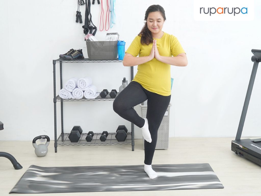 alat olahraga matras yoga