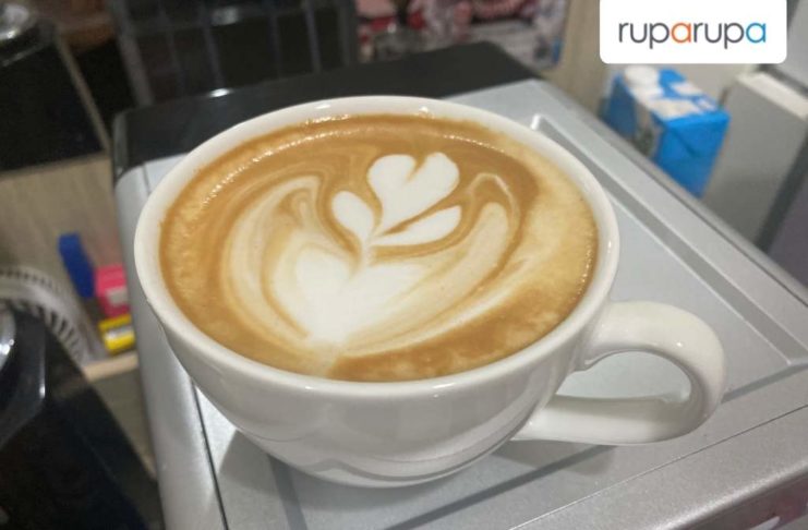 cara membuat latte art untuk pemula
