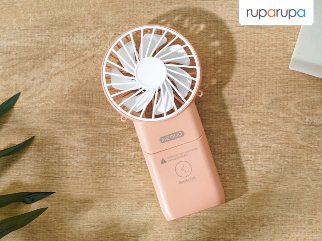 hadiah tukar kado kipas angin portable