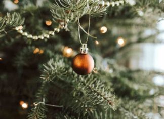 hiasan natal garland