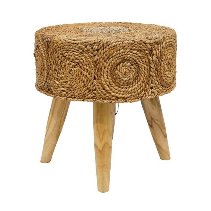 Bangku Anyaman Pelepah Pisang Circle